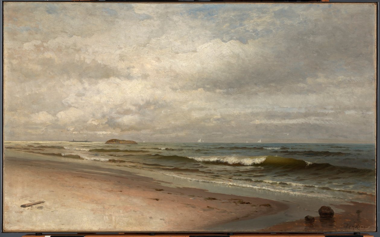 Pláž Bass Rocks, Gloucester, Massachusetts od F. K. M. Rehn