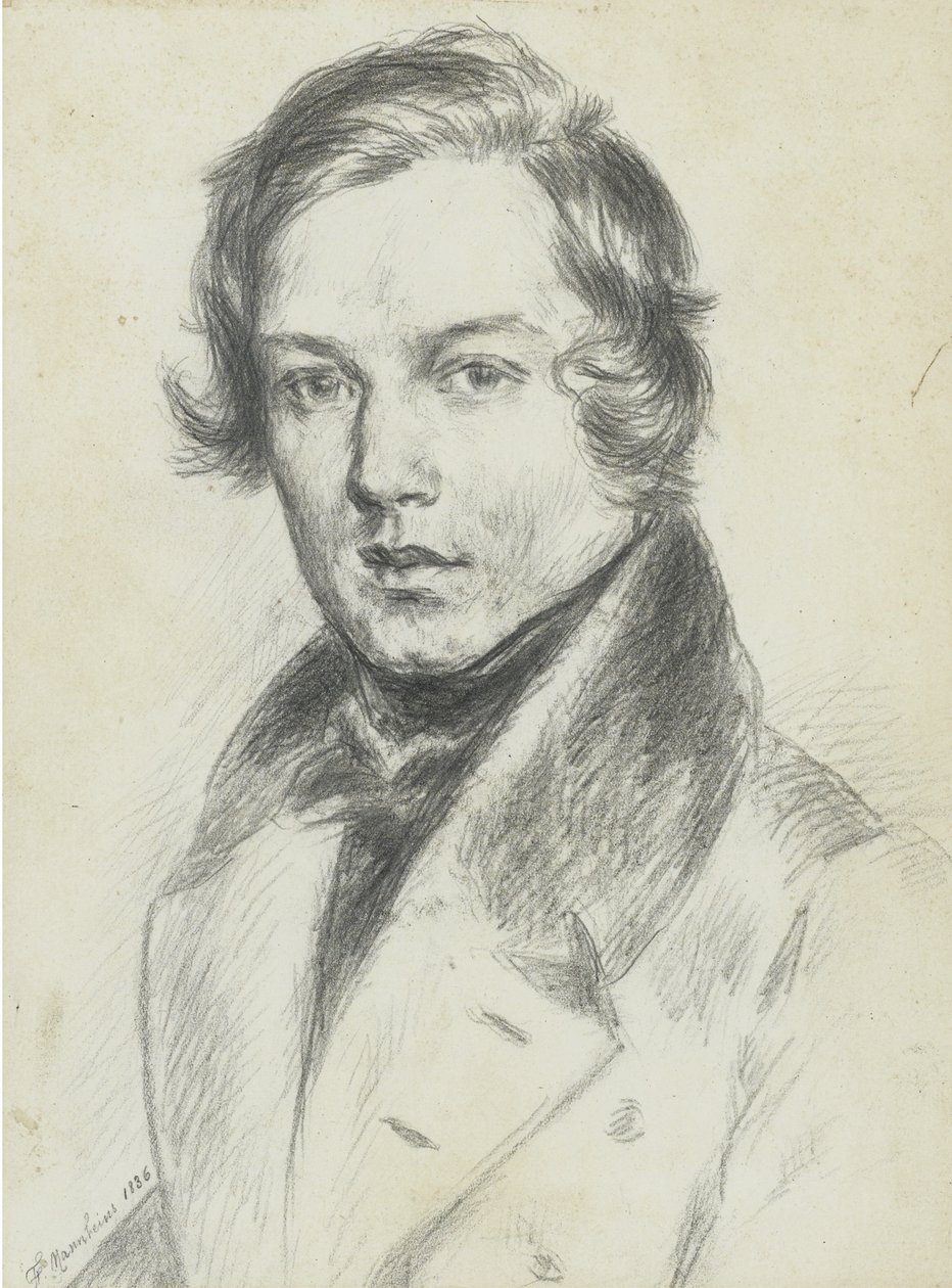 Robert Schumann 1810-1856, 1836 od F. Mannheim