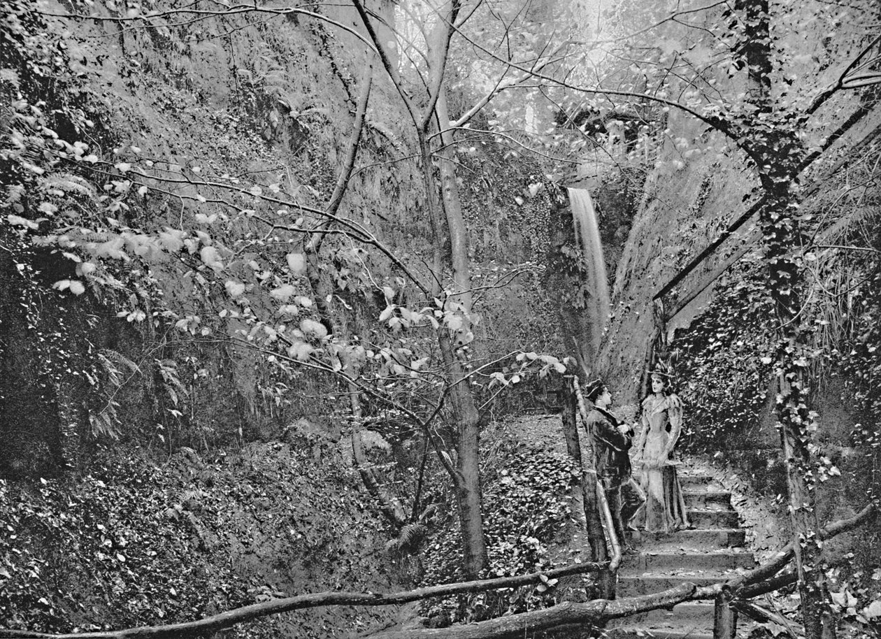 Shanklin Chine, c1896 od F. N. Broderick