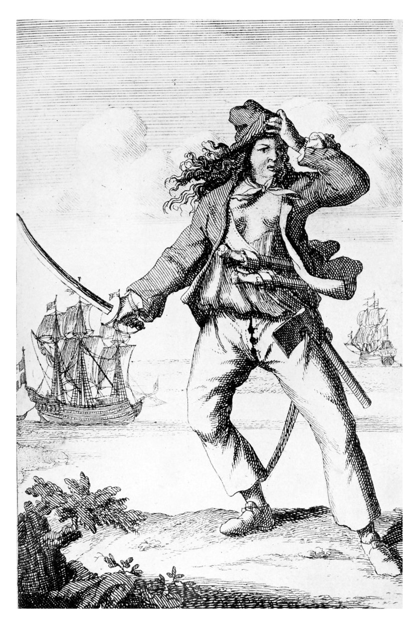 Mary Read - anglická pirátka od F. Wentworth