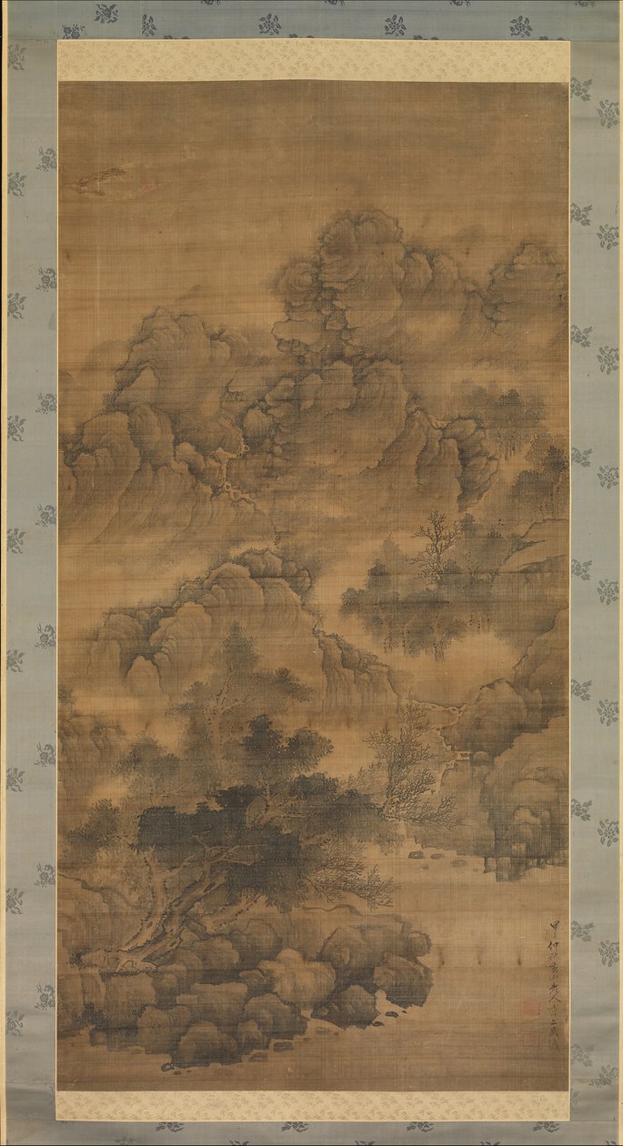 Zatažené hory, 1684. od Fa Ruozhen