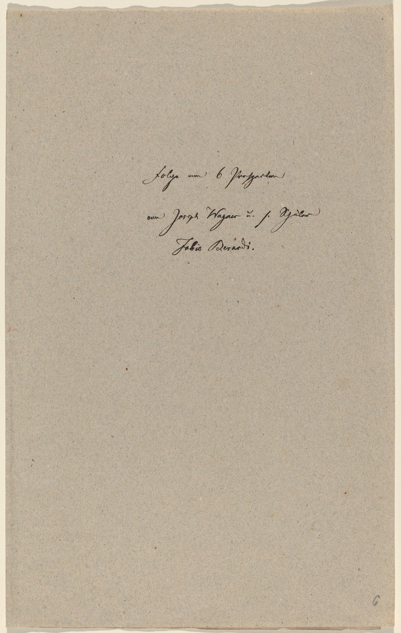 Šest vesnických vesnic s poskvrněnými postavami po Canalettovi od Fabio Berardi and Joseph Wagner after Canaletto