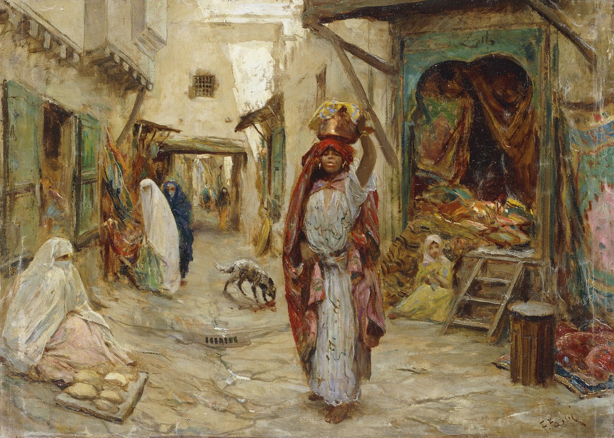 Arabský trh od Fabio Fabbi