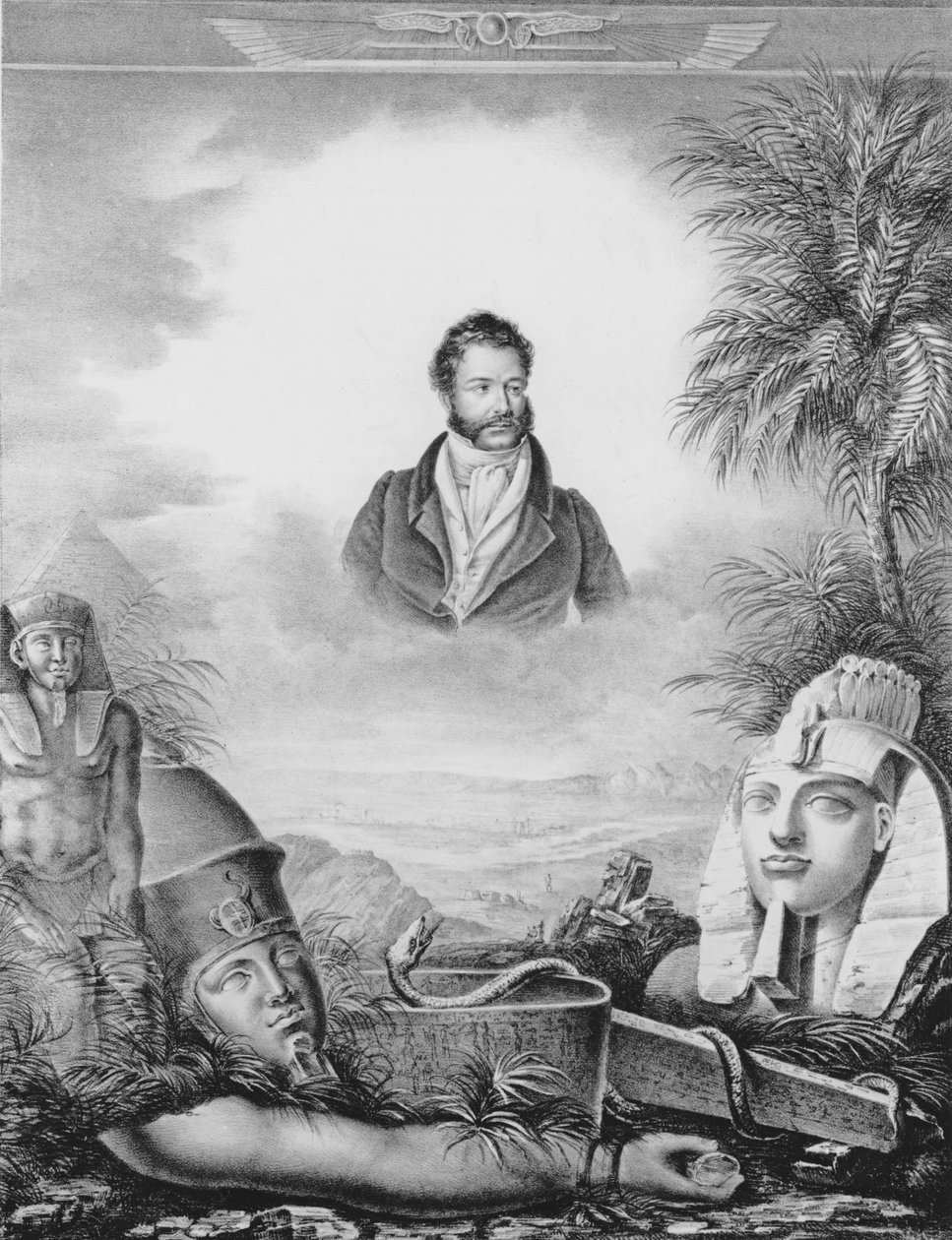 Portrét Giovanniho Battisty Belzoniho (1778-1823) od Fabroni