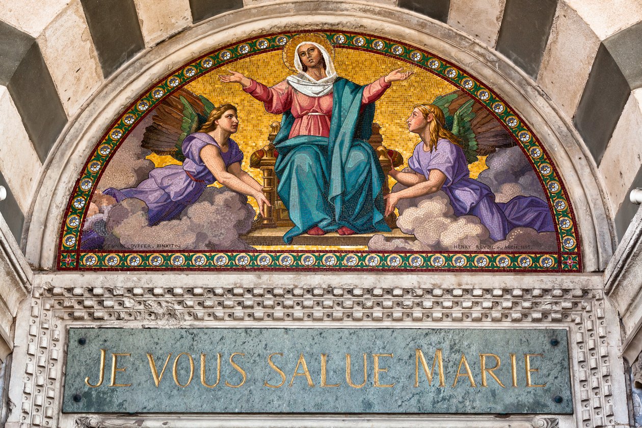 Bazilika Notre-Dame-de-la-Garde, Nanebevstoupení Páně, Marseille, Bouches-du-Rhône, 2012 (foto) od Faivre-Duffer Faivre-Duffer