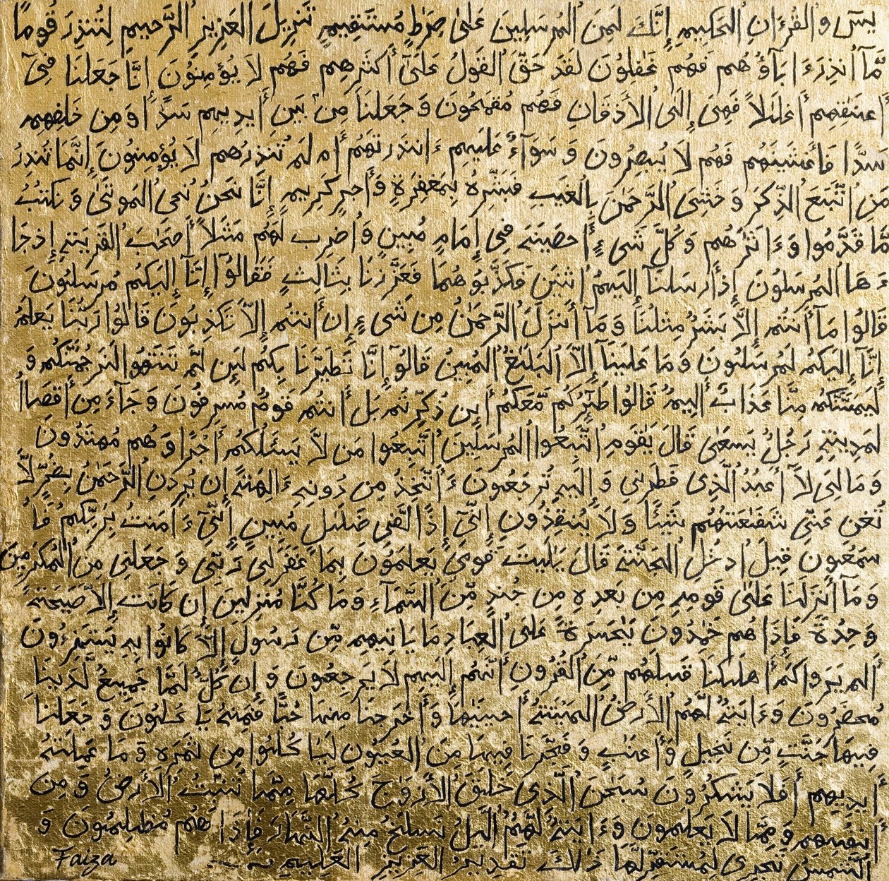 Yasin, 2007 (kombinovaná technika) od Faiza Shaikh