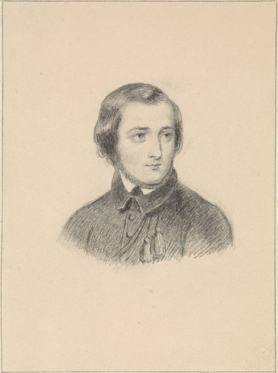 Portrét Willema Geefse, od Fanny Geefs-Corrové (1840-1842) od Fanny Geefs