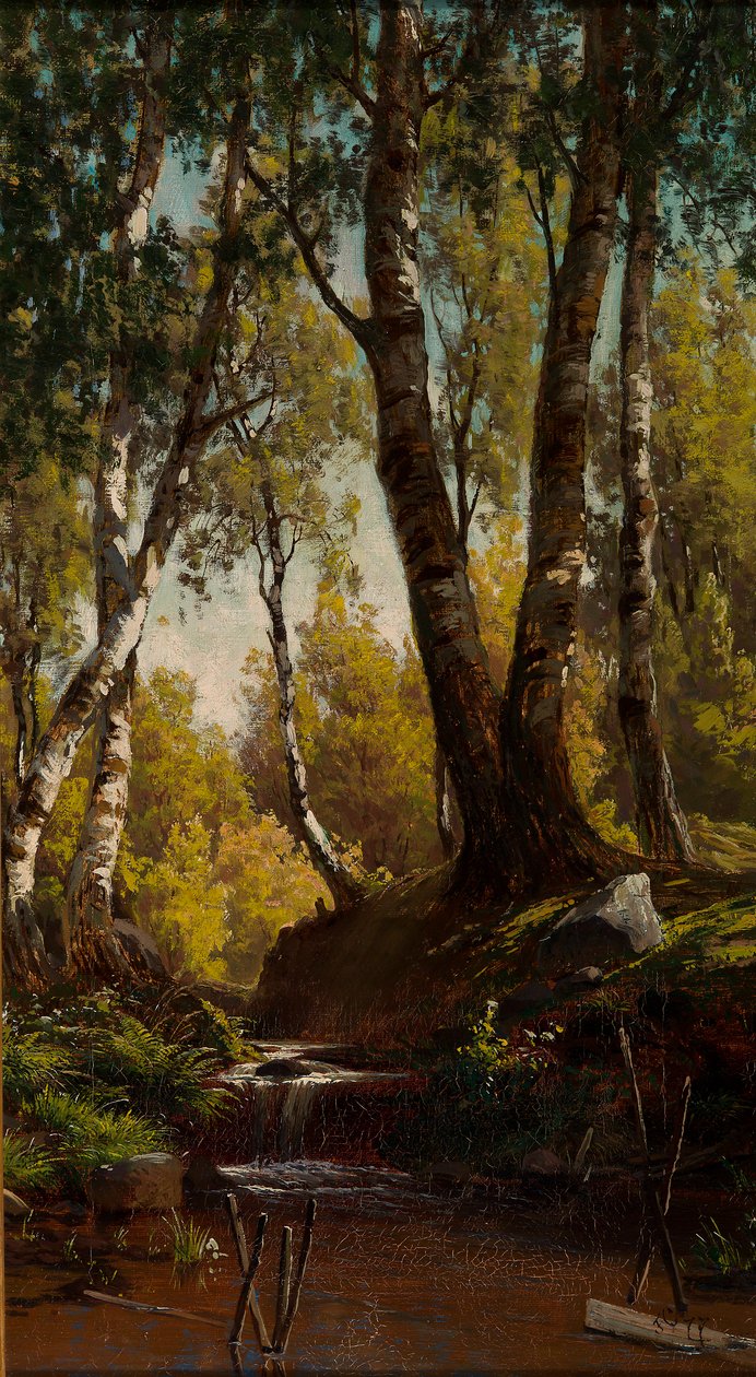 Forest Creek od Fanny Churberg