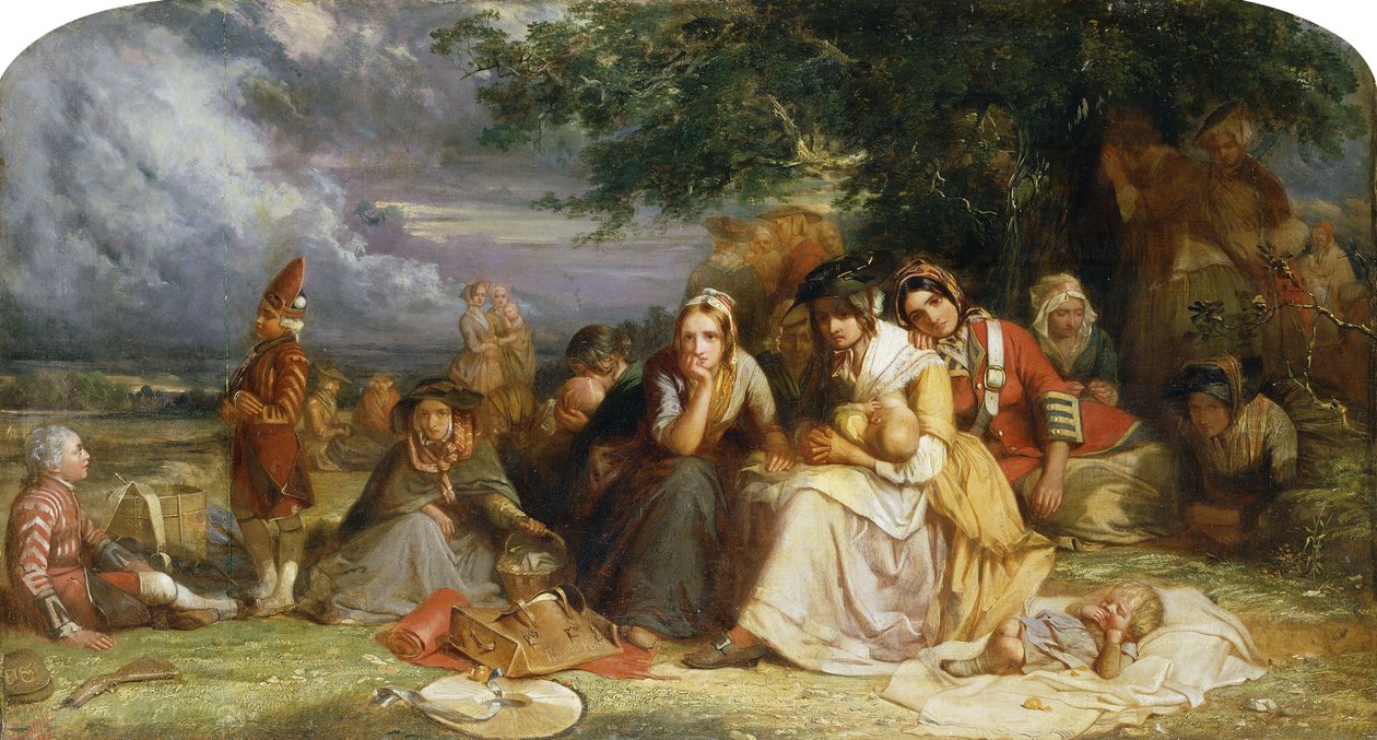 Po bitvě u Prestonpans, 21. září 1745, 1849 od Fanny McIan