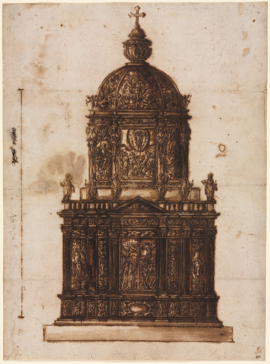 Design pro Ciborium, 1600s. od Fantoni Family Workshop