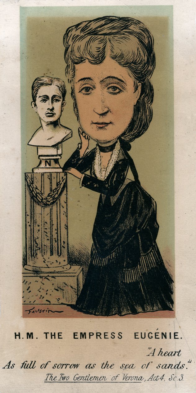 HM císařovna Eugénie, c1879. od Faustin