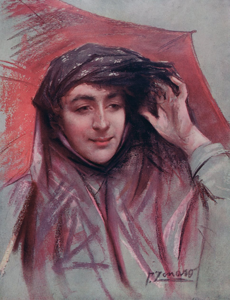 Nové Turecko, kolem roku 1908 od Fausto Zonaro
