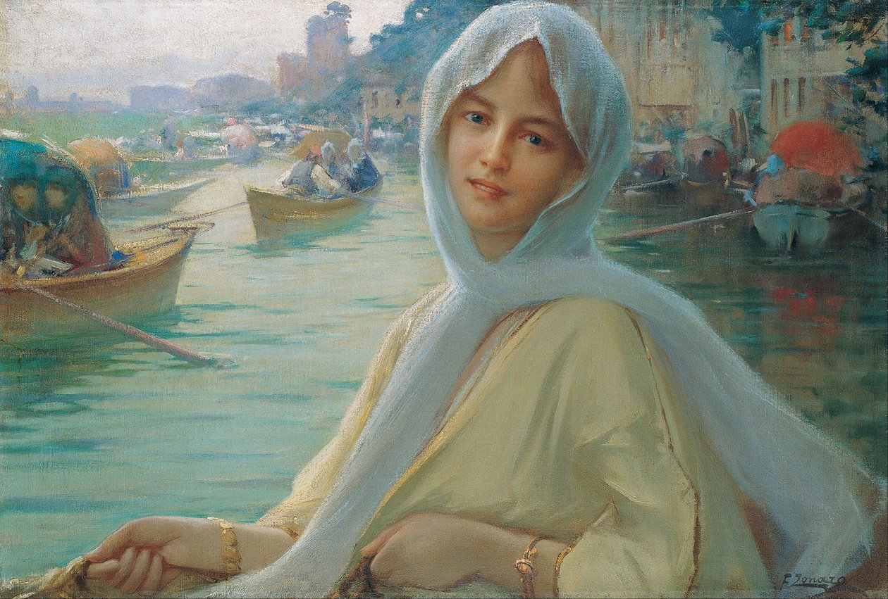 Zábava v Göksu od Fausto Zonaro