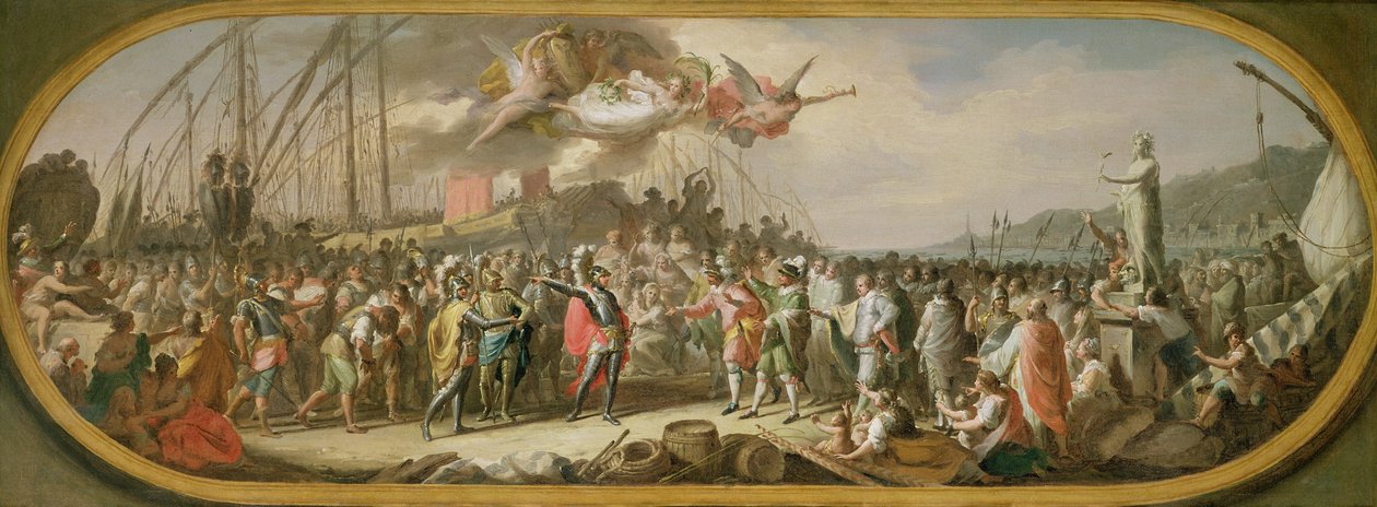 Triumph of Lamba Doria (op) od Fedele Fischetti