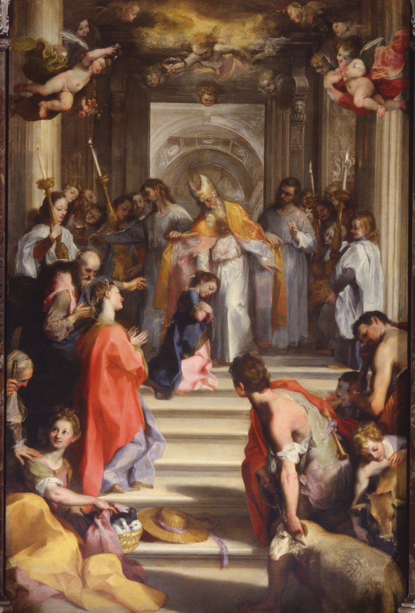 Prezentace v chrámu, 1593-94 od Federico Barocci