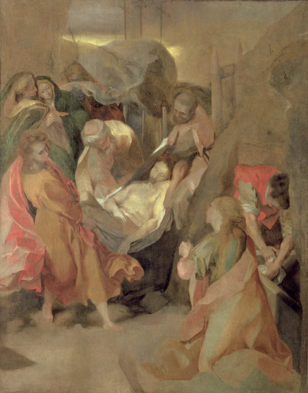 Kristovo pohřbení od Federico Barocci