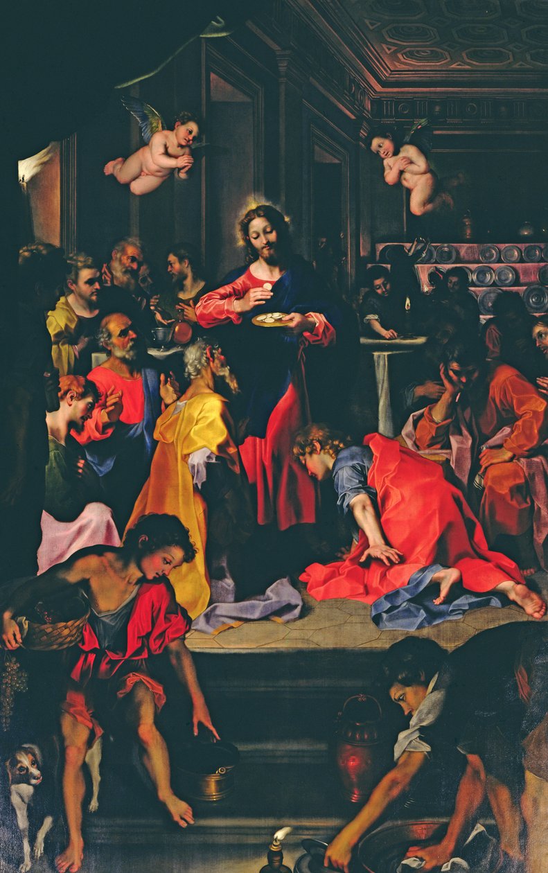 Poslední večeře (oltářní obraz) od Federico Barocci