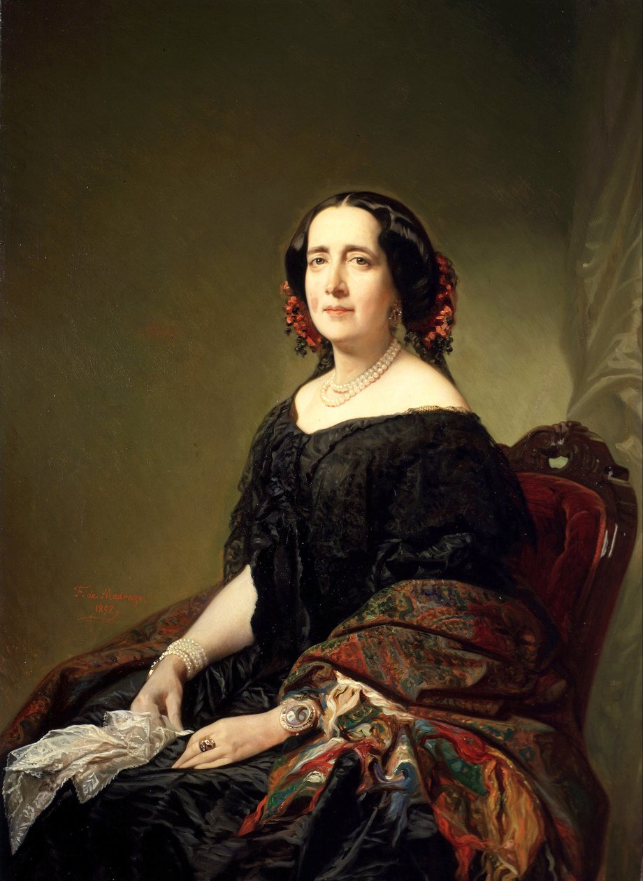 Gertrudis Goméz de Avellaneda od Federico de Madrazo y Kuntz