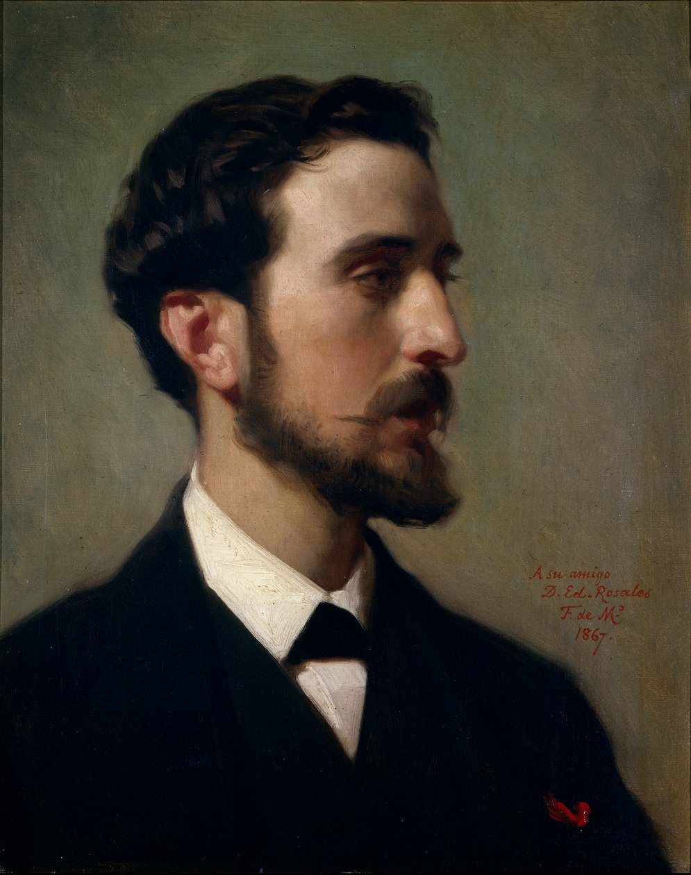 Španělsky: Malíř Eduardo Rosales od Federico de Madrazo y Kuntz