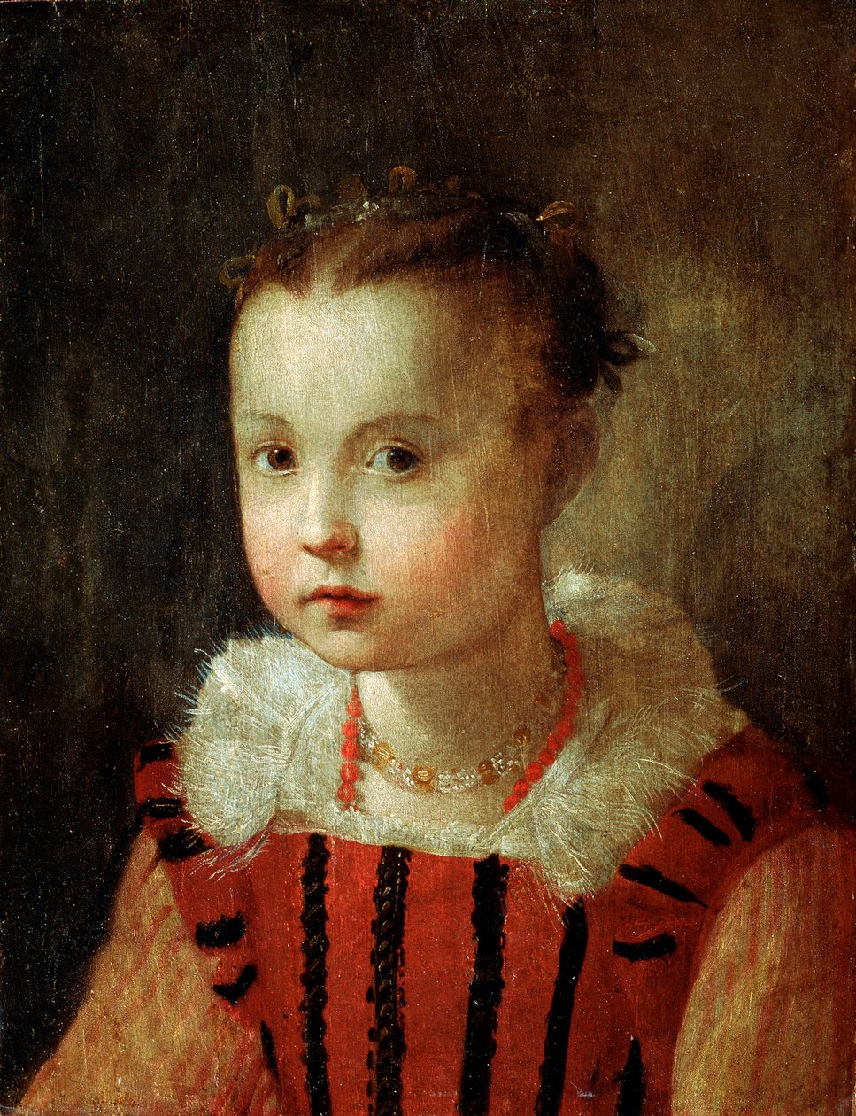 Portrét dívky, 16. nebo začátek 17. století od Federico Barocci