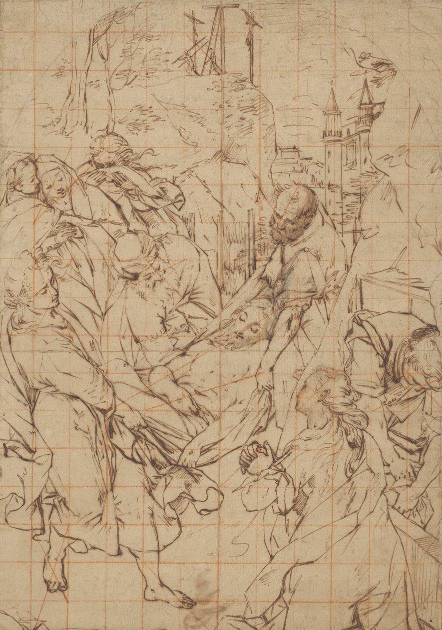 Kristovo pohřbení od Federico Barocci