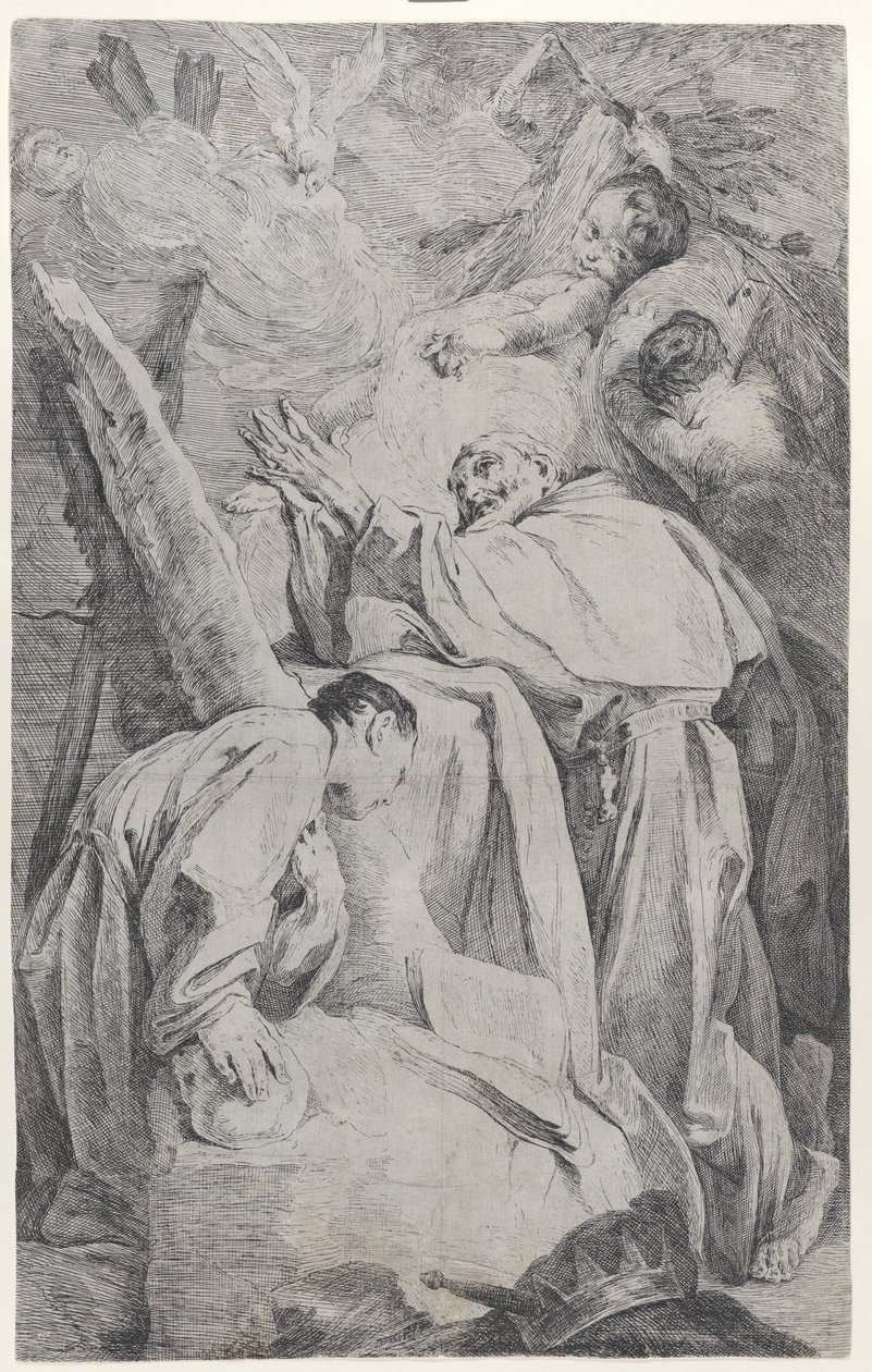 Extáze blahoslaveného Piera Gambacortiho z Pisy, ca. 1725-28. od Federico Bencovich