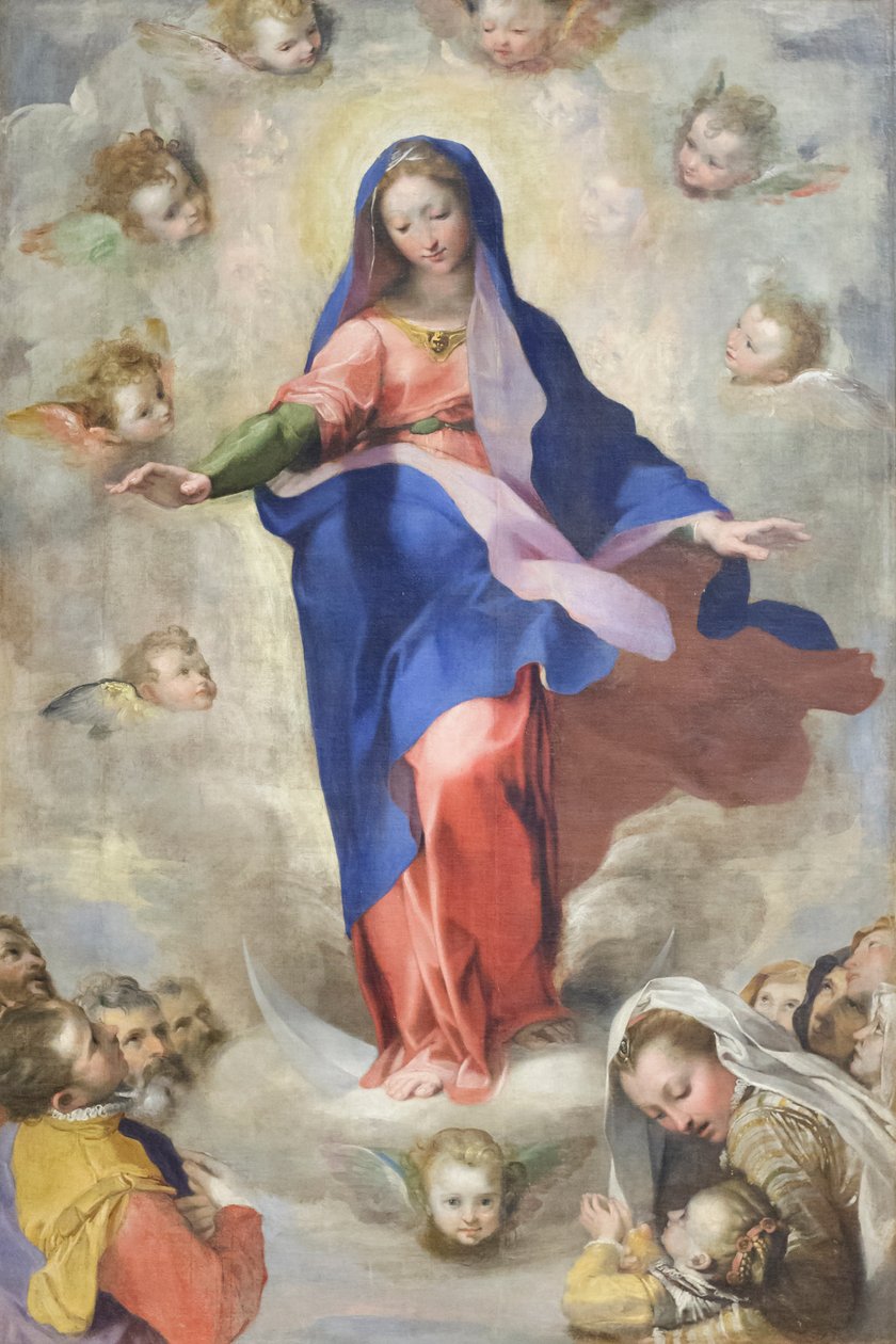 Neposkvrněné početí, asi 1575 (olej na plátně) od Federico Fiori Barocci or Baroccio