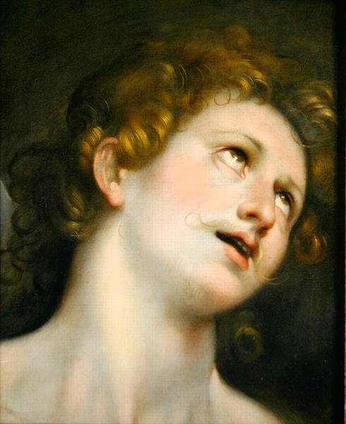 Svatý Šebestián (olej na papíře na plátně) od Federico Fiori Barocci or Baroccio