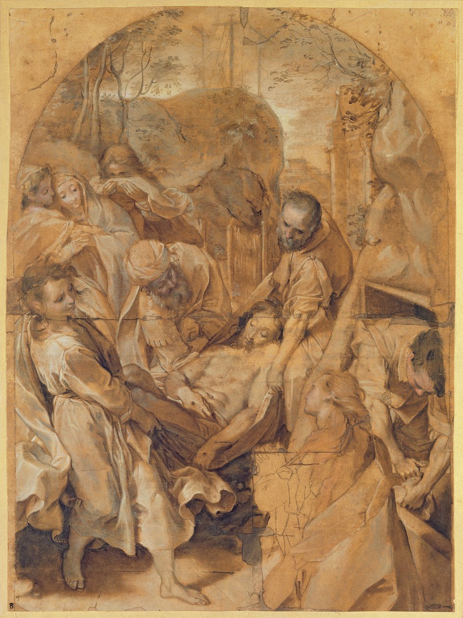 Pohřeb od Federico Fiori Barocci or Baroccio
