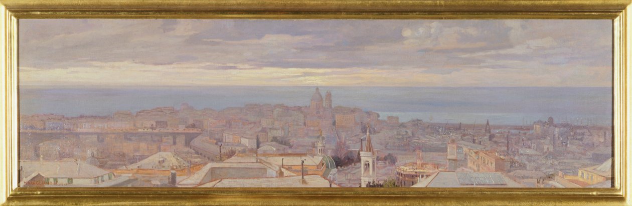 Pohled na Janov od Federico Maragliano
