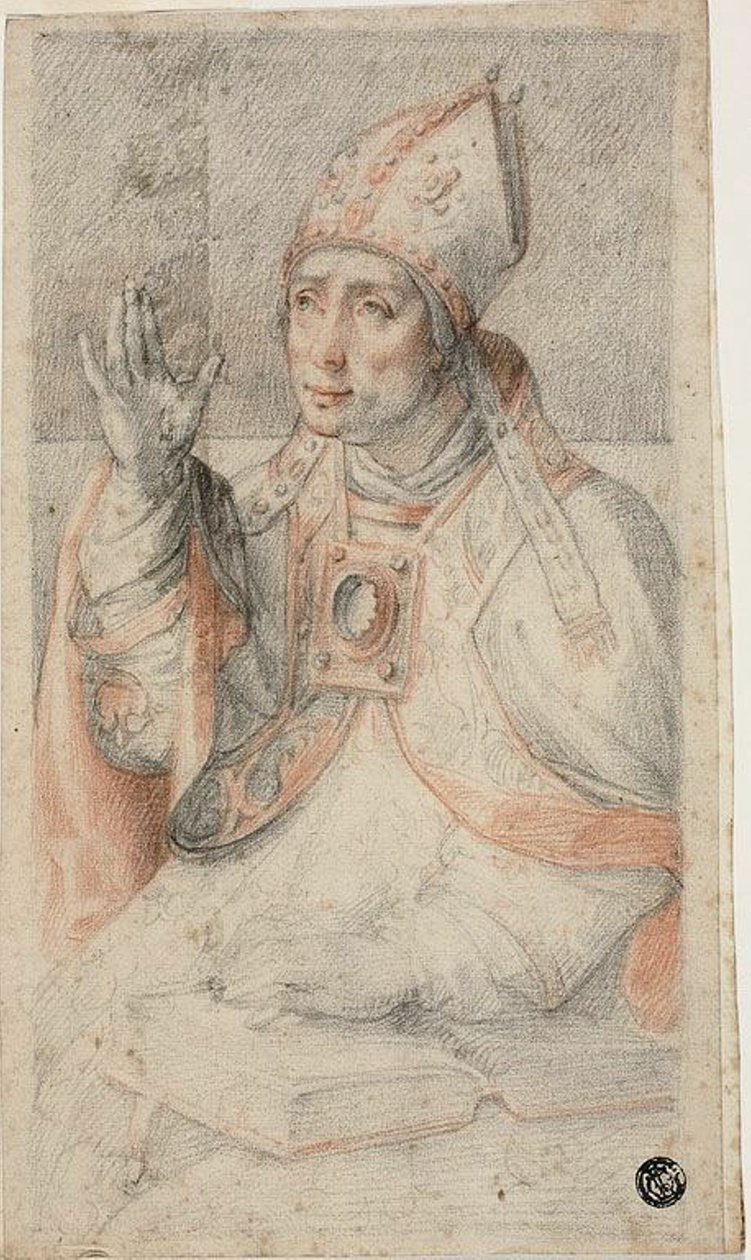 Svatý Augustin od Federico Zuccaro