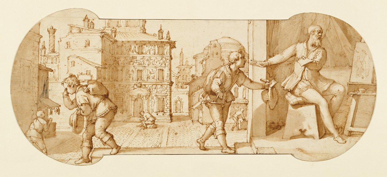 Thaddeus Rebuffed od Francesco Il Sant