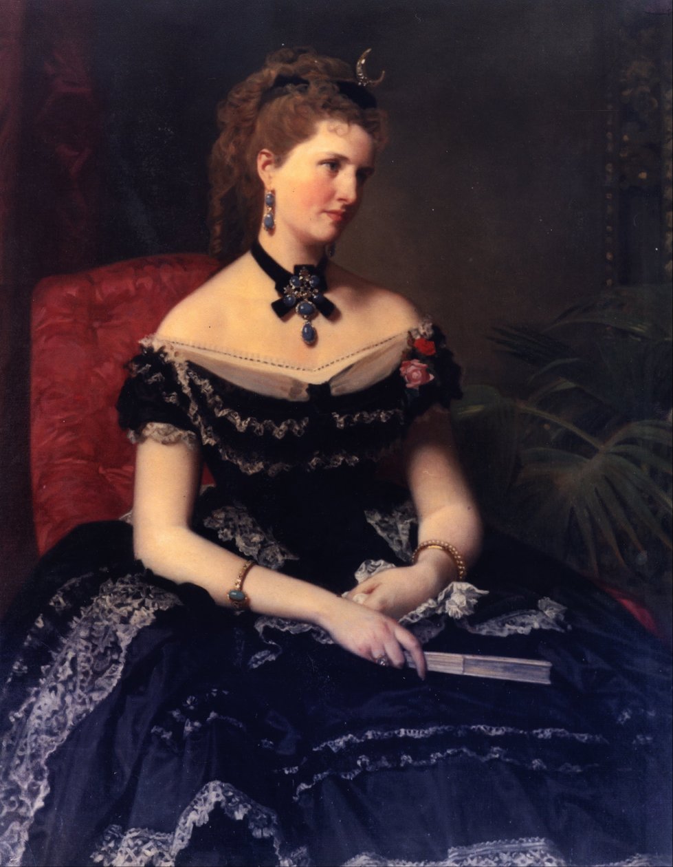 Matilde de Aguilera y Gamboa, paní z Fontagudu od Federico de Madrazo y Kuntz
