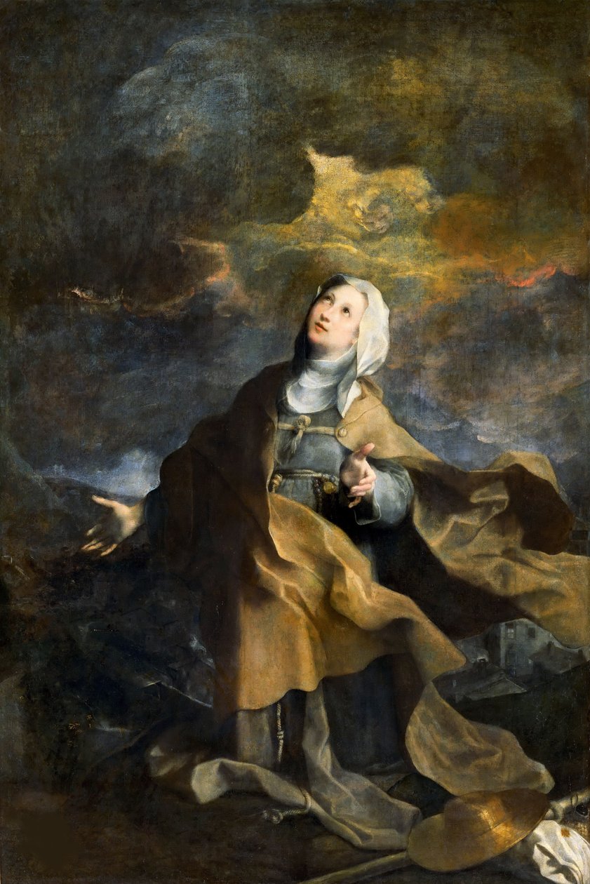 Blahoslavená Michelina z Pesara, 1606. od Federigo Barocci
