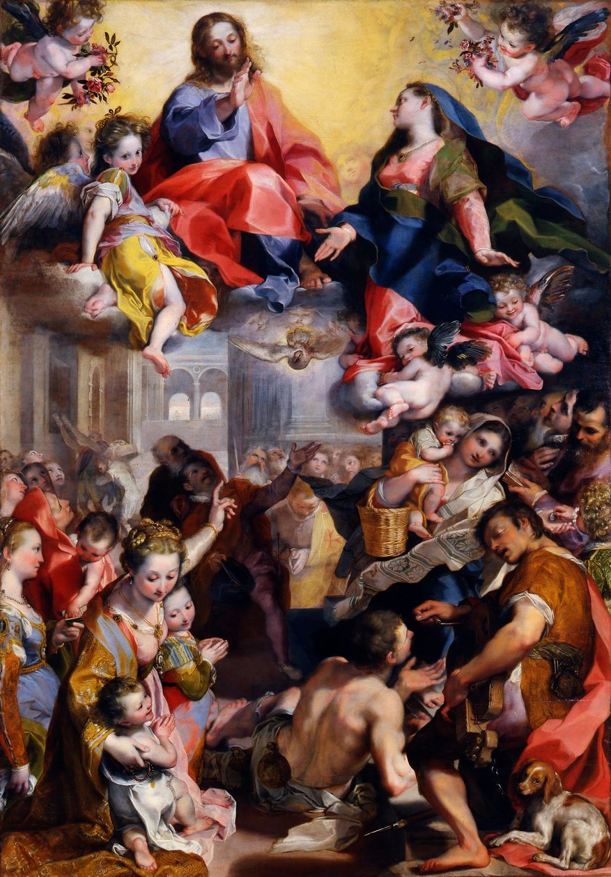 Madonna del Popolo, 1579 od Federigo Barocci