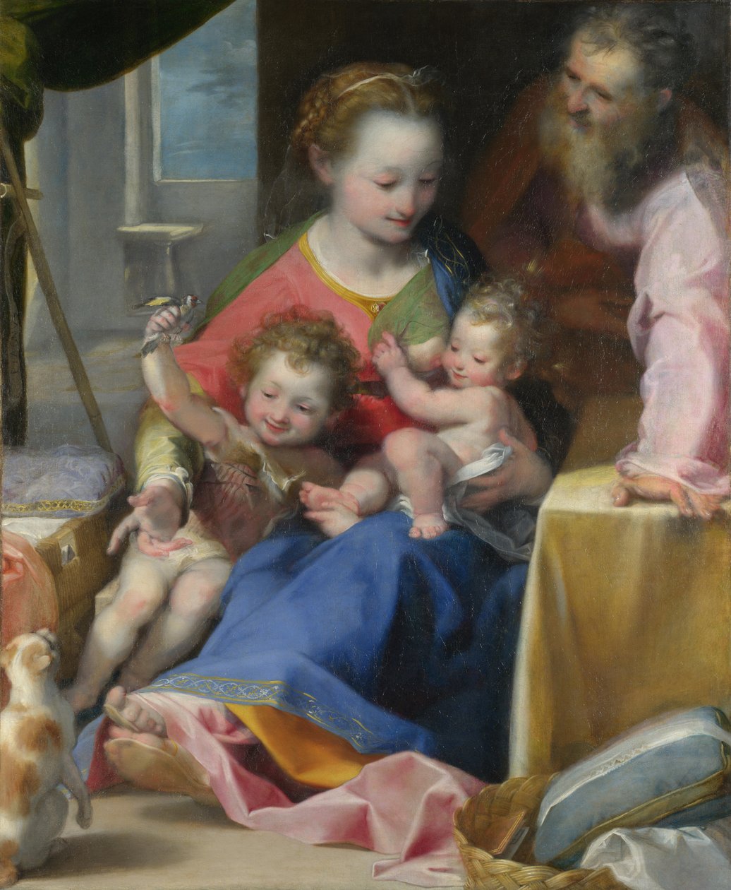 The Madonna of the Cat The Madonna of the Cat, ca. 1575 od Federigo Barocci