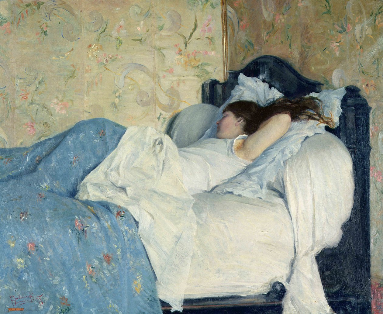 V posteli, 1878. od Federigo Zandomeneghi