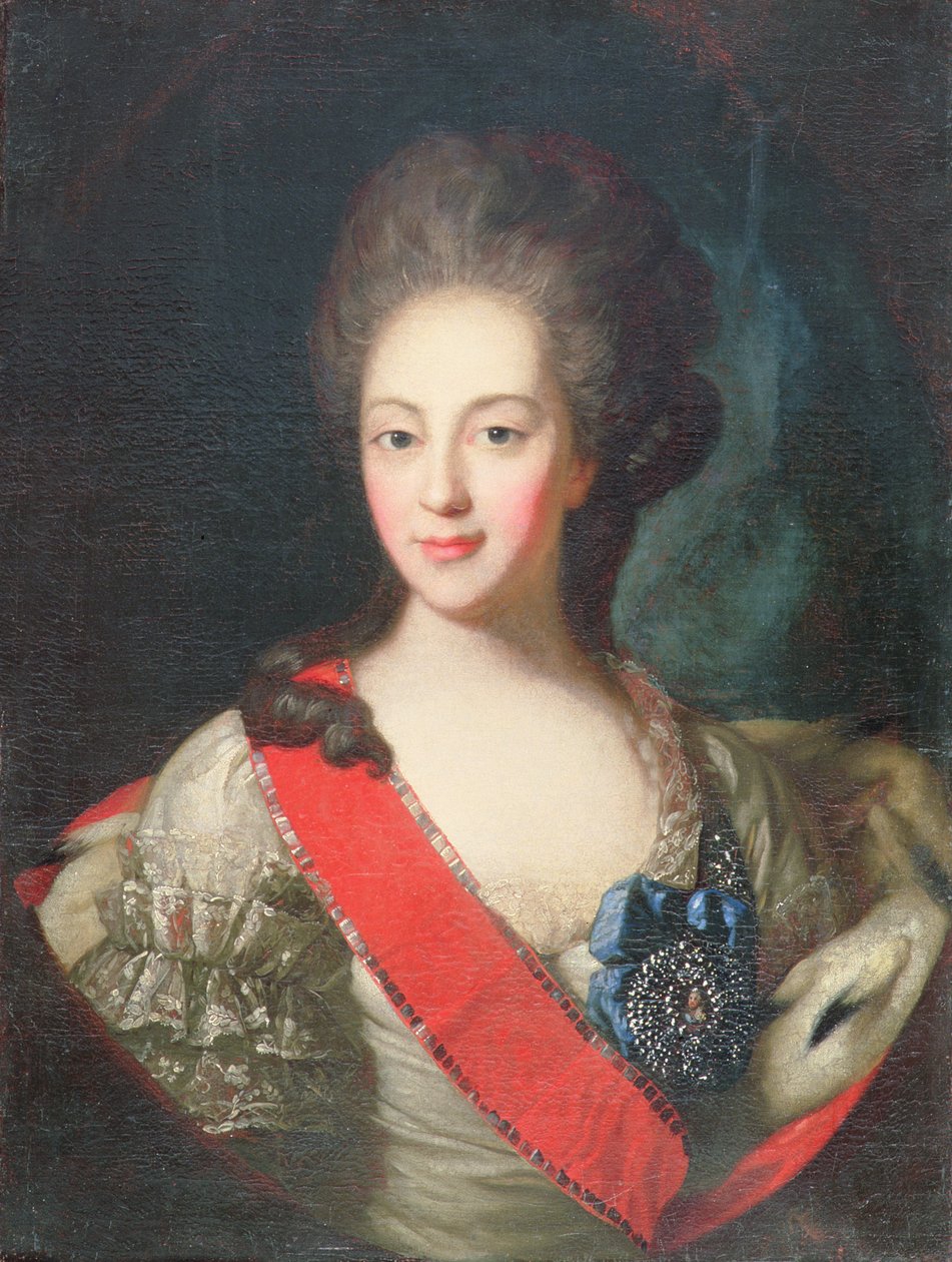 Portrét hraběnky Jekatěriny Orlové (1758-1781) od Fedor Stepanovich Rokotov