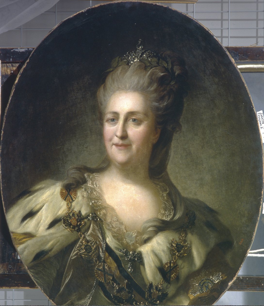 Portrét císařovny Kateřiny II 1729-1796, 1779 od Fedor Stepanovich Rokotov