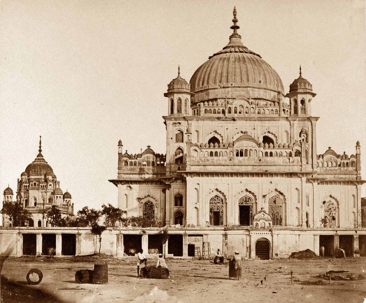 Malá mešita v Kaiserbagh, Lucknow od Felice Beato