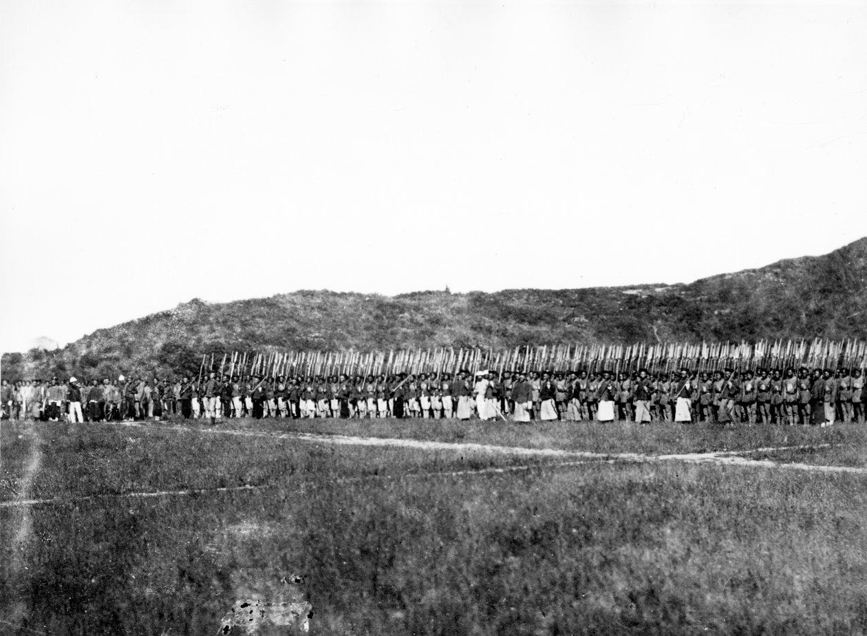 Věčně vítězná armáda, kolem roku 1863 od Felice Beato