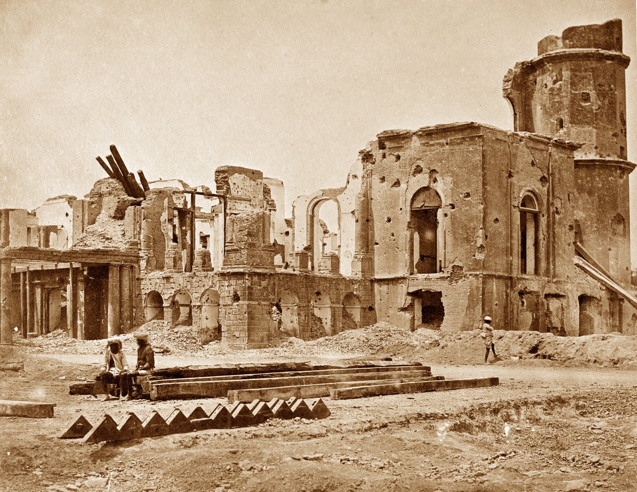 Sídlo, Lucknow od Felice Beato
