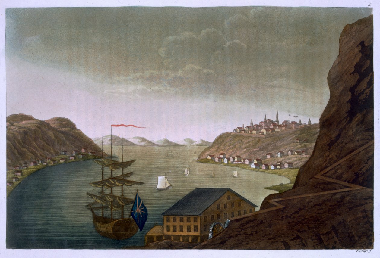 Quebec and the St. Lawrence River, deska 4 z 