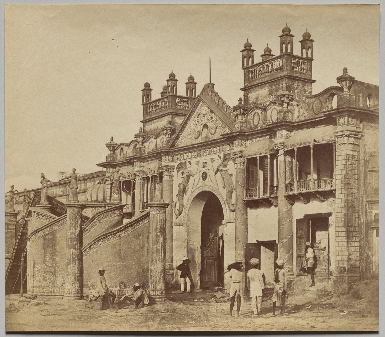 Brána vedoucí do Kaiserbagh od Felice A. Beato
