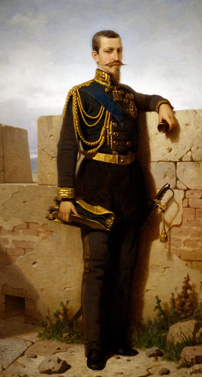 Portrét prince Ferdinanda Savojského (Florencie od Felice Barucco