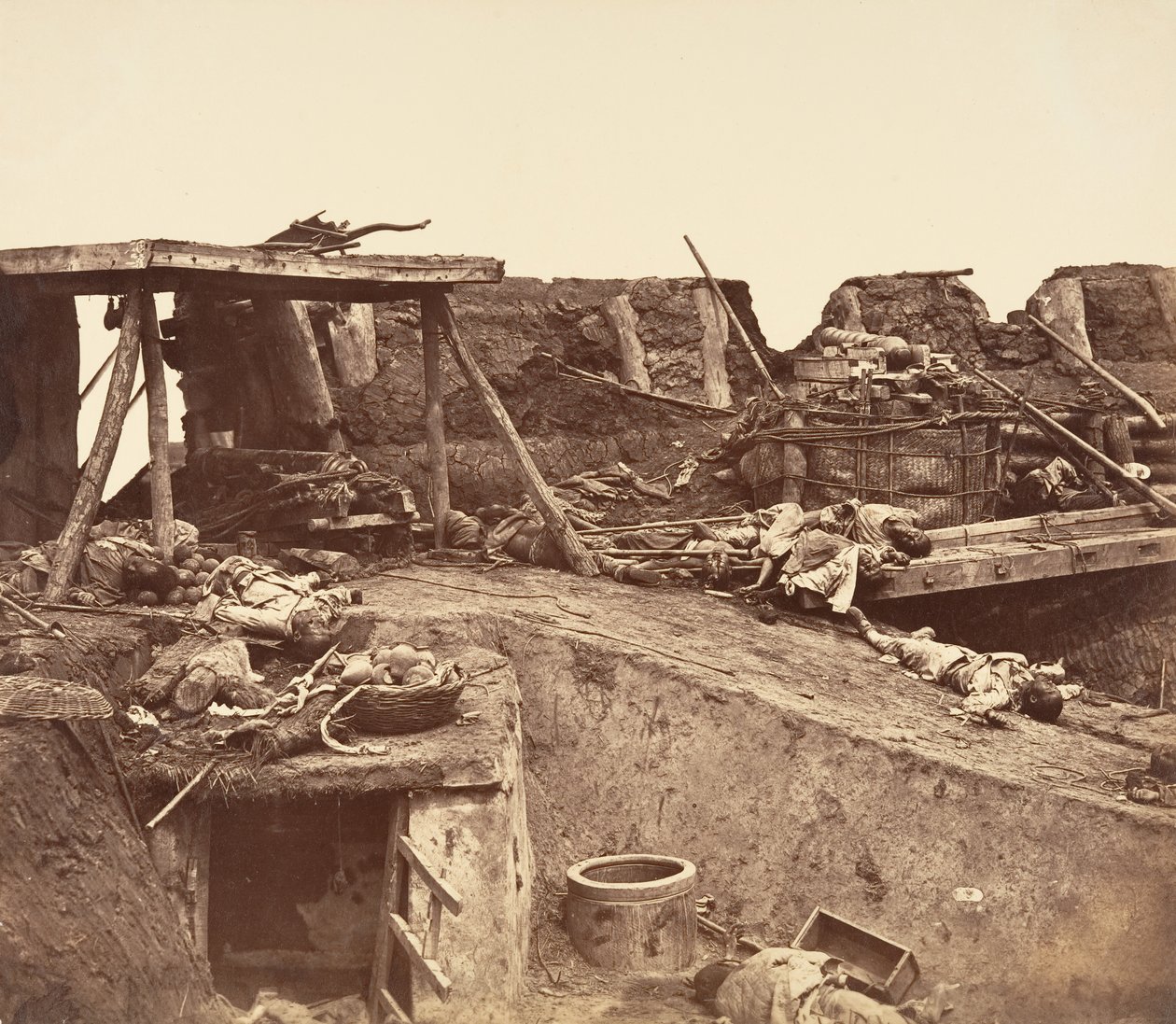 [Po dobytí pevností Taku], 1860. od Felice Beato