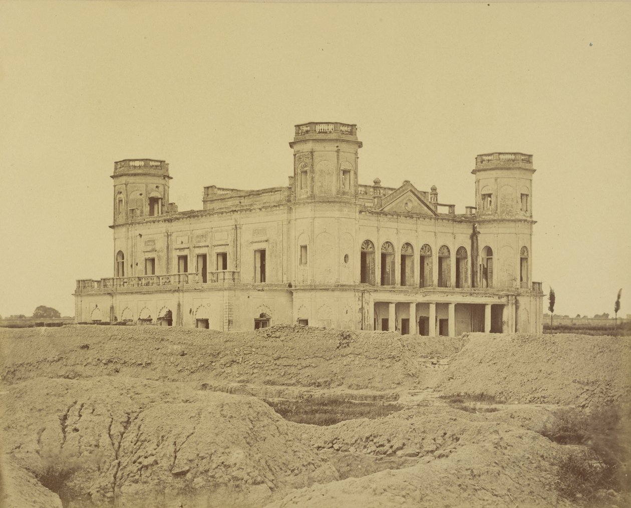 Palác Alambagh od Felice Beato