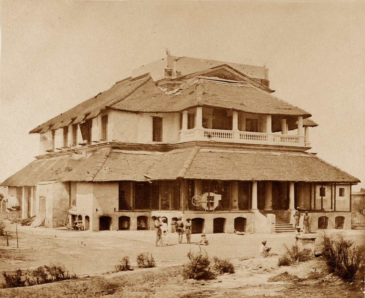 Banks House, Lucknow od Felice Beato