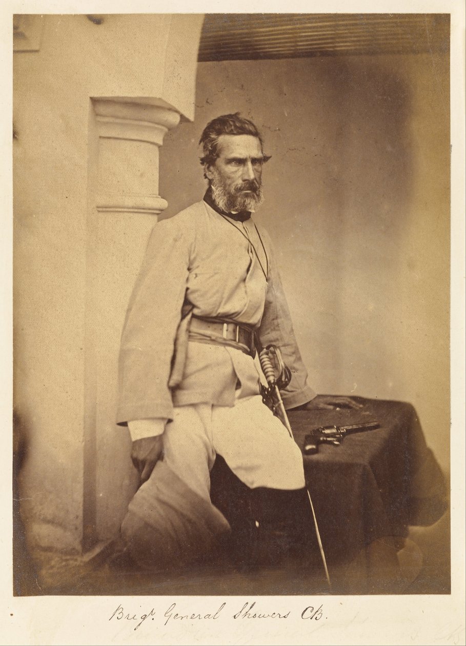 Brigádní generál sprchy, C.B. od Felice Beato