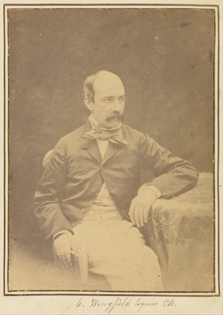 C. Wingfield, Esquire, C.B. od Felice Beato